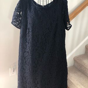 Ann Taylor Lined Lace Dress